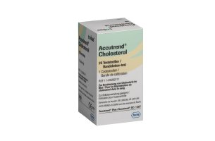 Test. prúžky Accutrend Cholesterol (25 ks/bal.)