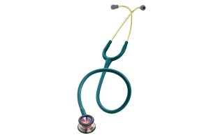 Littmann Classic II Pediatric - Hadička Karibská modrá, Hlavica Dúhová 2153