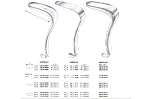Pošvové zrkadlá KRISTELLER