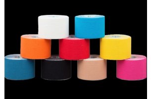 Kineziologický tejp 5 cm x 5 m Oranžová