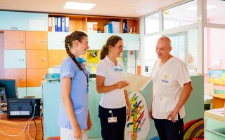 Zakladateľ občianskeho združenia Svetielko Nádeje MUDr. Pavel Bician.